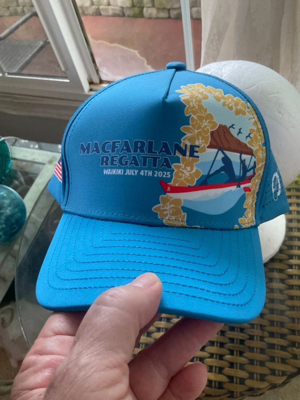 Macfarlane Regatta Waikiki Canoe Annual Race Hat 2025